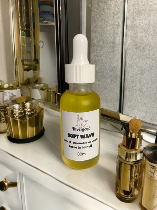 Soft wave oil for hair and face