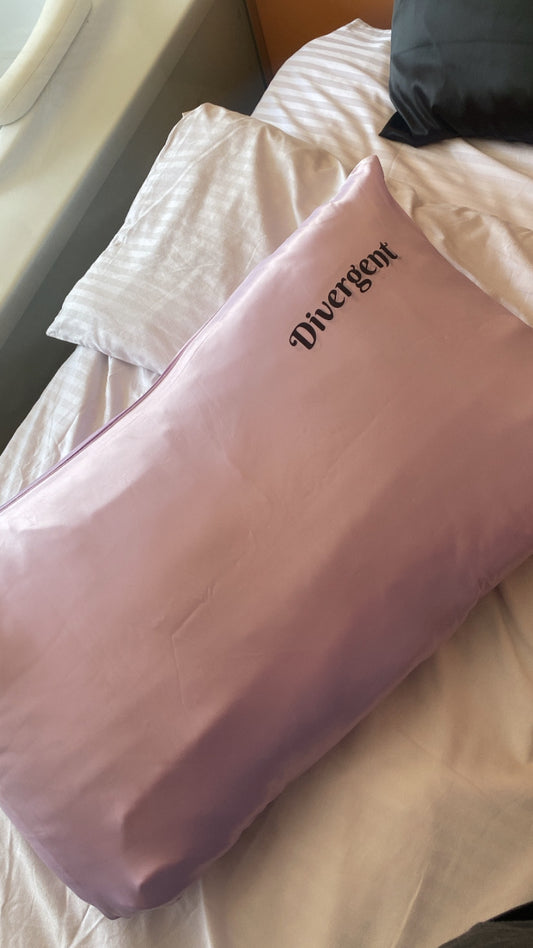 Lavender satin pillowcase 🌸